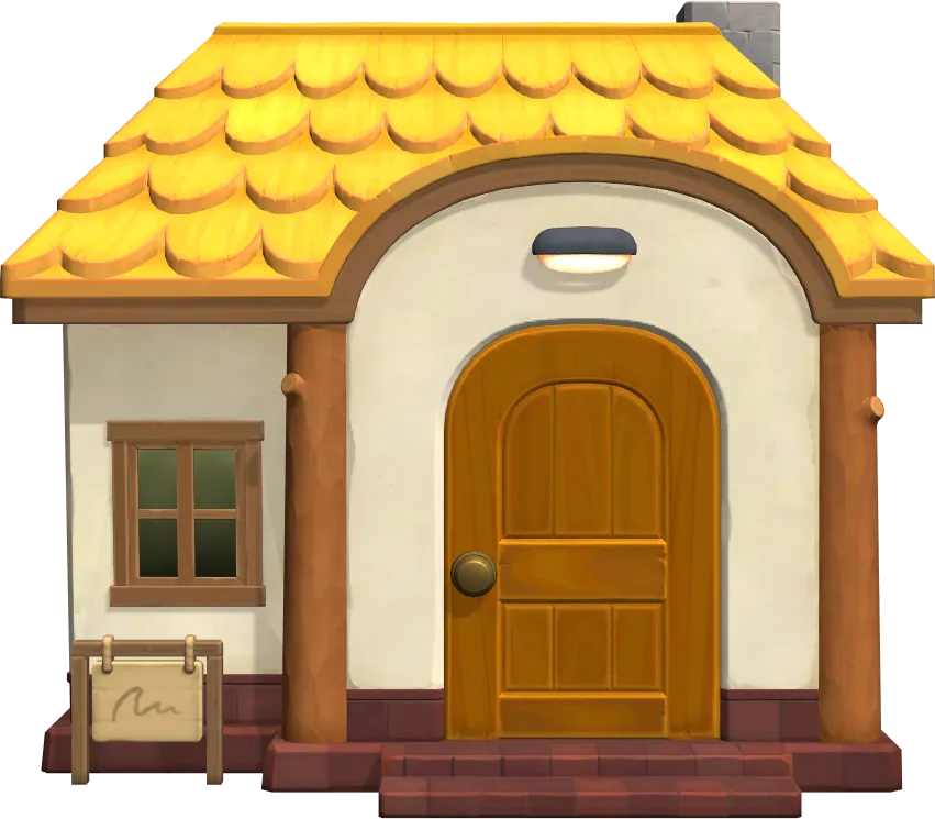 Goldie's house exterior