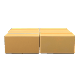 cardboard table