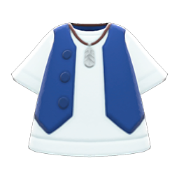 Gilet and Shirt
