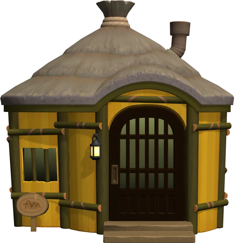Gaston's house exterior