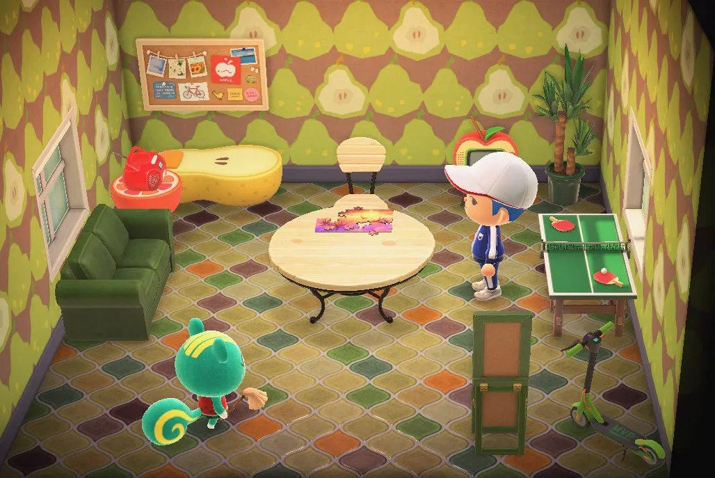 Nibbles's house interior