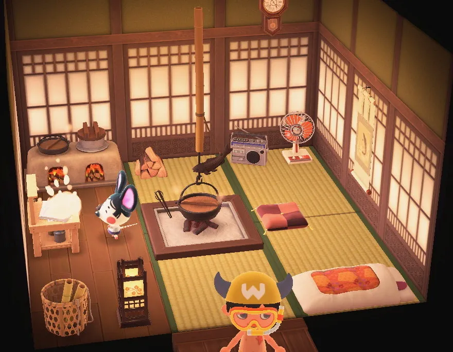 Greta's house interior