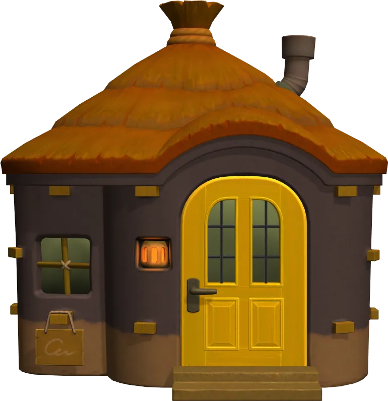 Tabby's house exterior