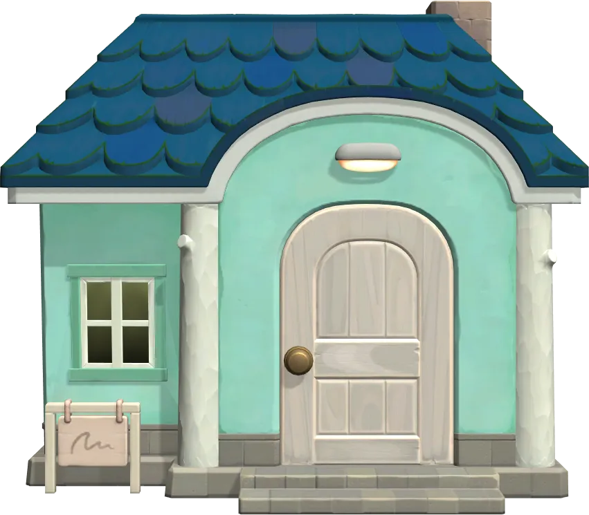 Bluebear's house exterior