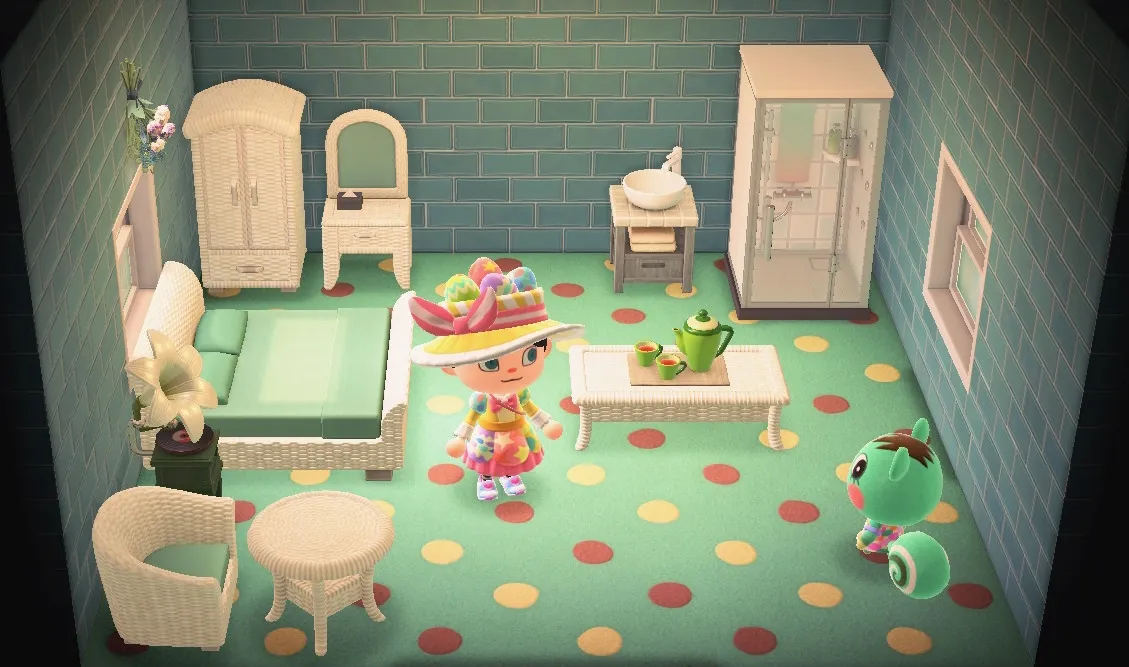 Mint's house interior