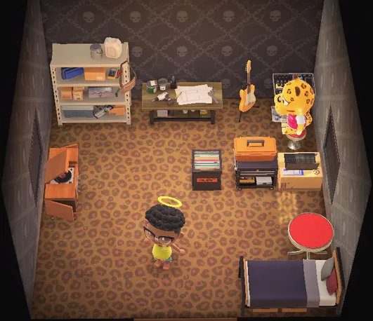 Leonardo's house interior
