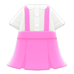 Skirt with Suspenders