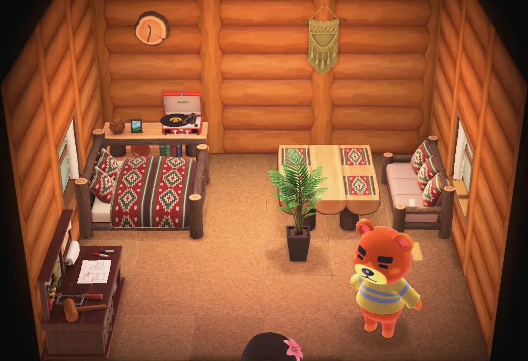 Teddy's house interior