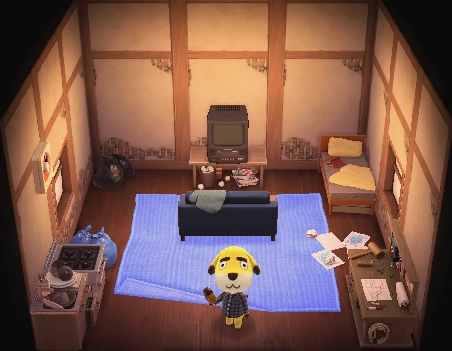 Frett's house interior