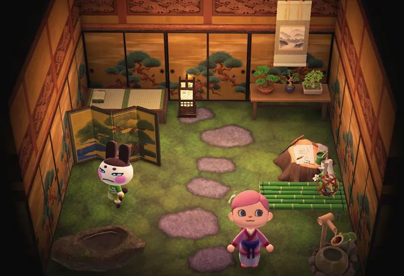 Genji's house interior