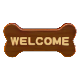 bone doorplate