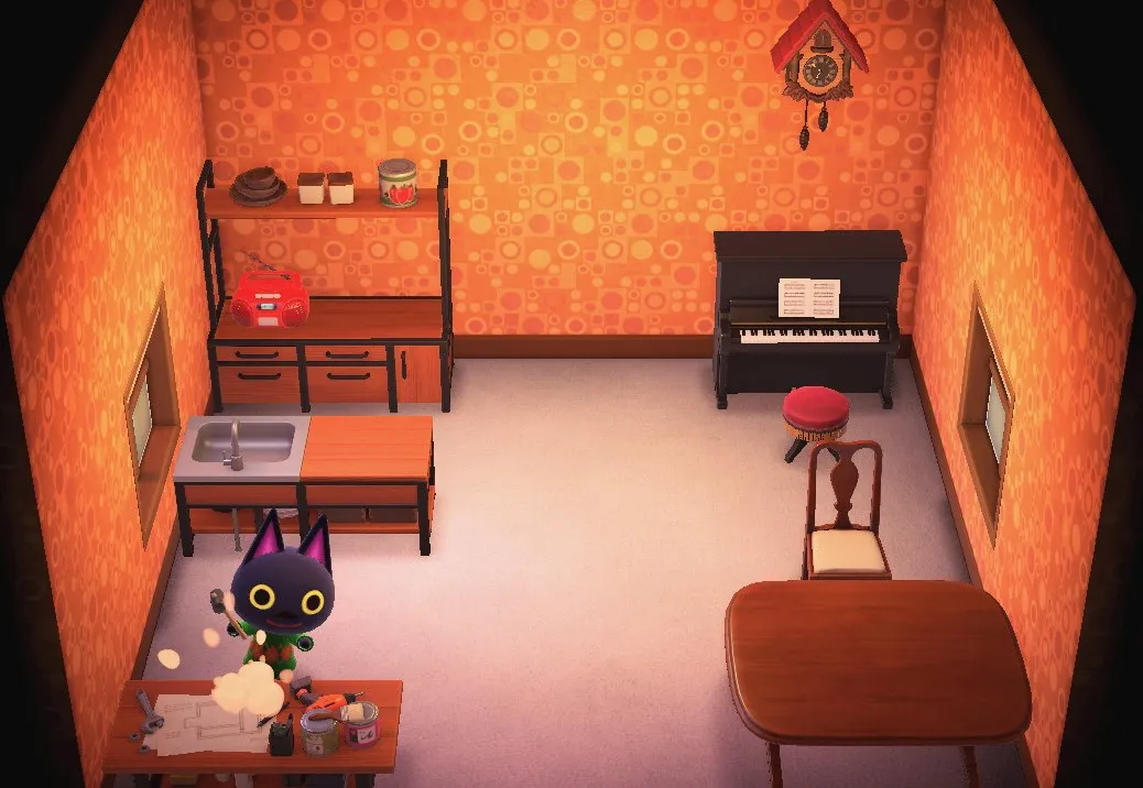 Kiki's house interior