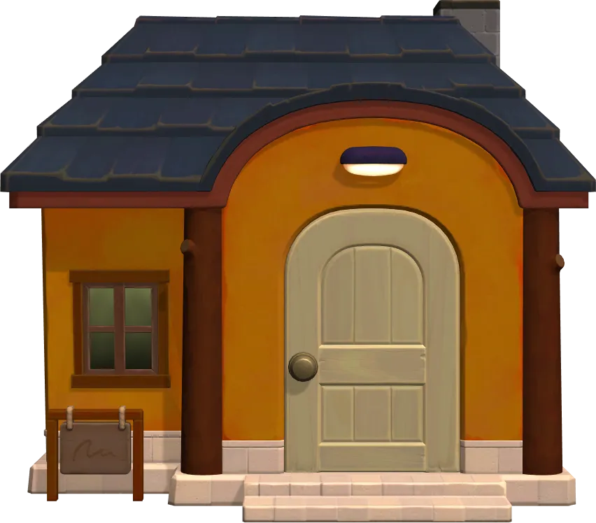 Claude's house exterior