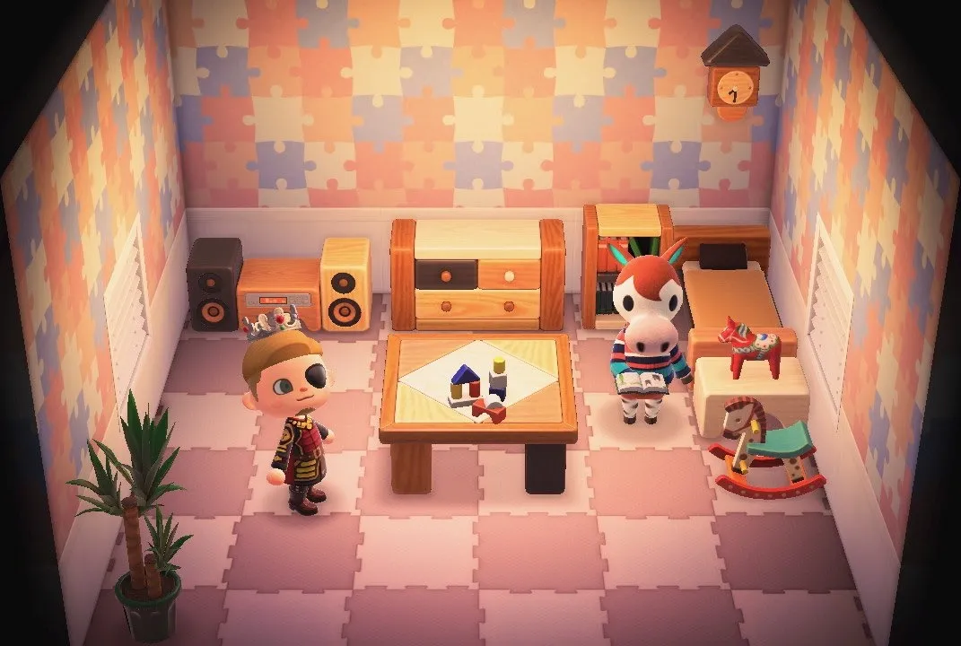 Papi's house interior