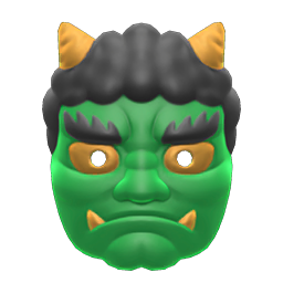 Horned-Ogre Mask