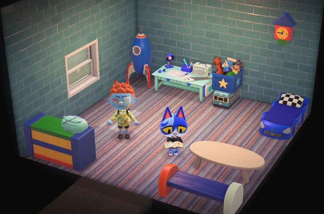 Moe's house interior