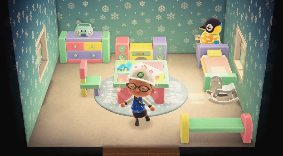 Cube's house interior