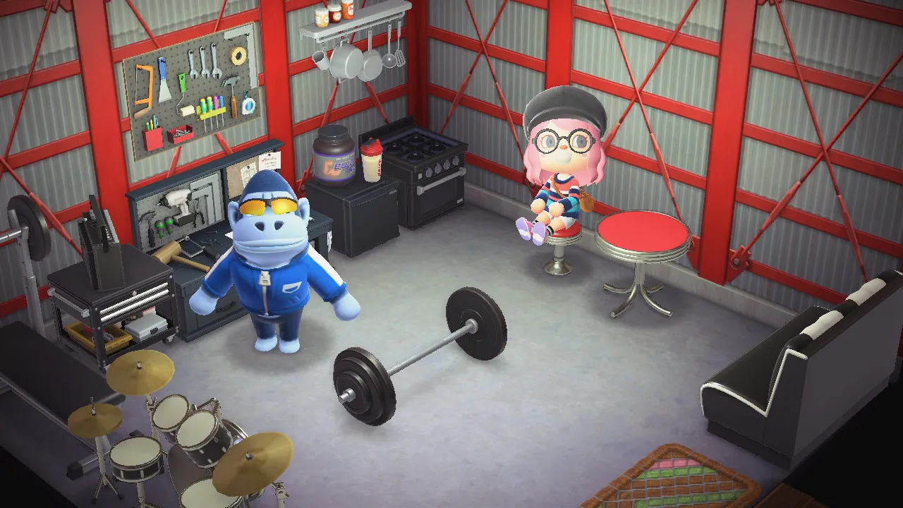 Peewee's house interior