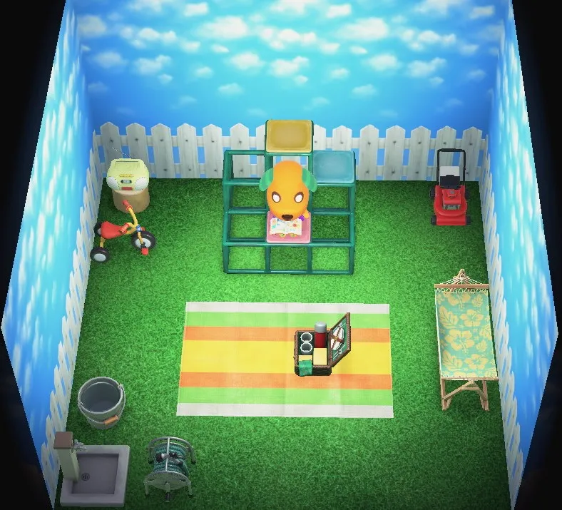 Biskit's house interior