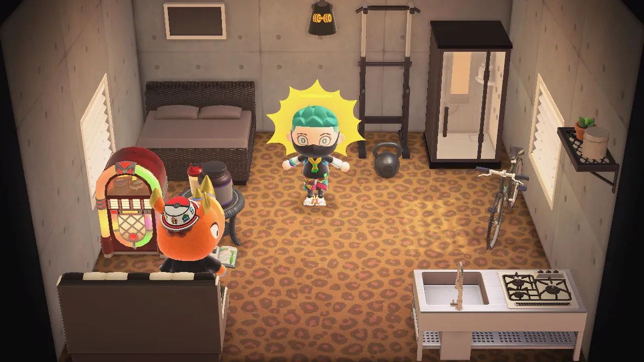 Spike's house interior