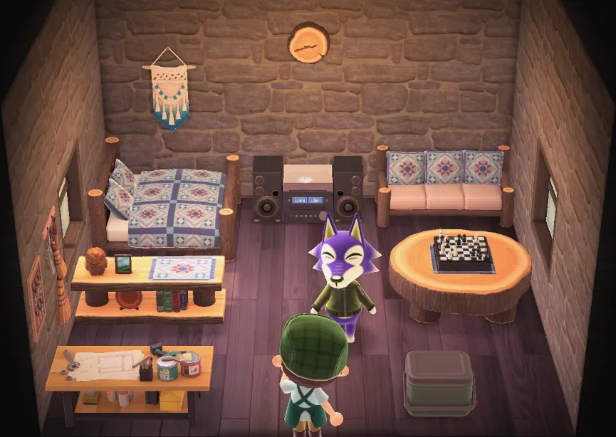 Lobo's house interior