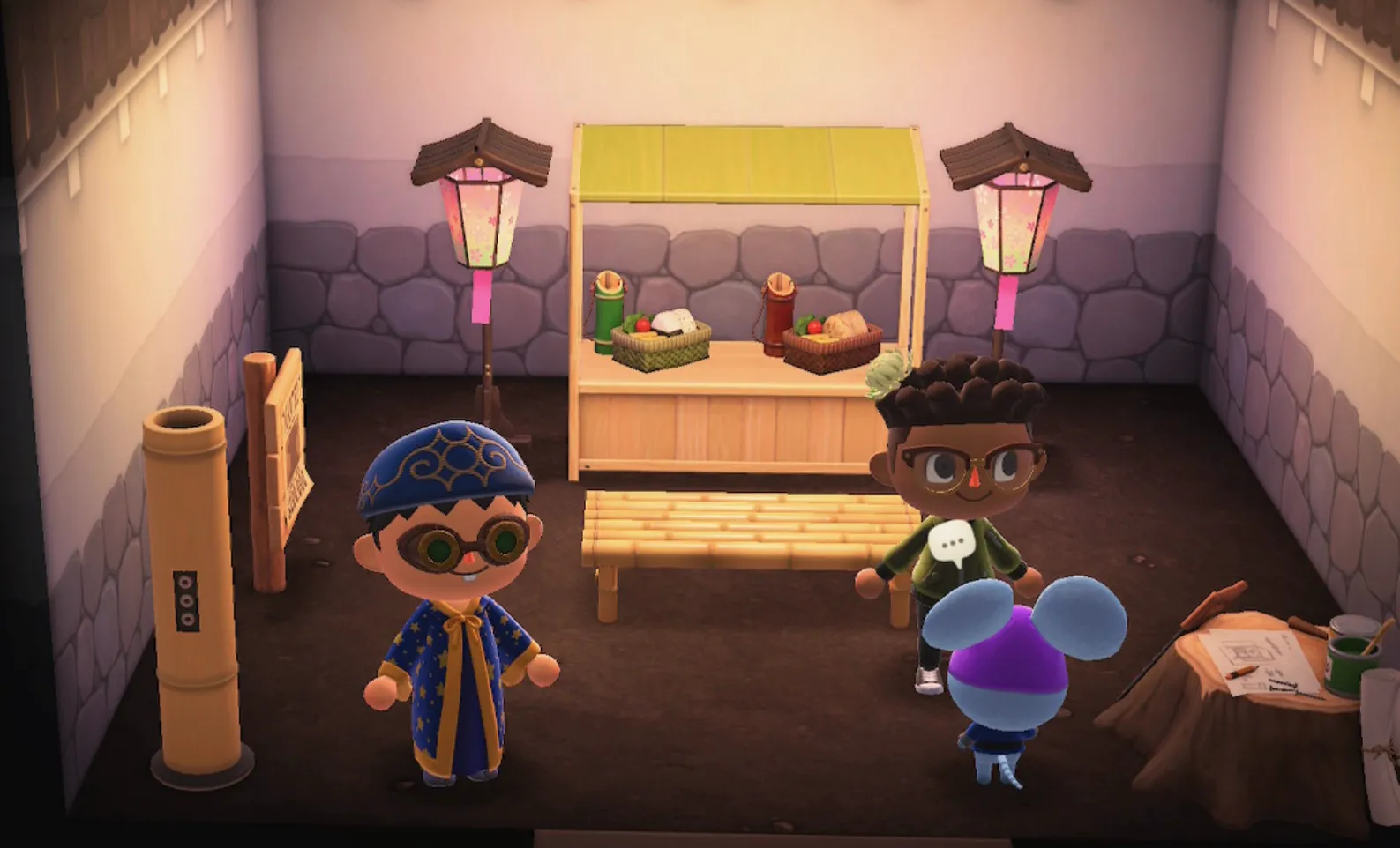 Rizzo's house interior