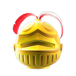 gold helmet