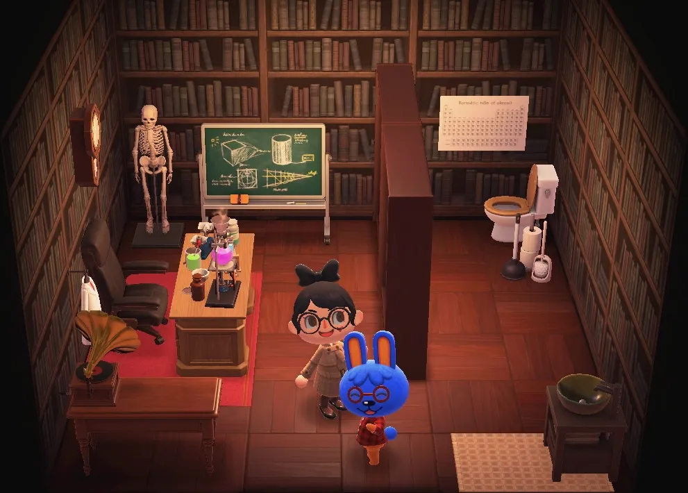 Doc's house interior