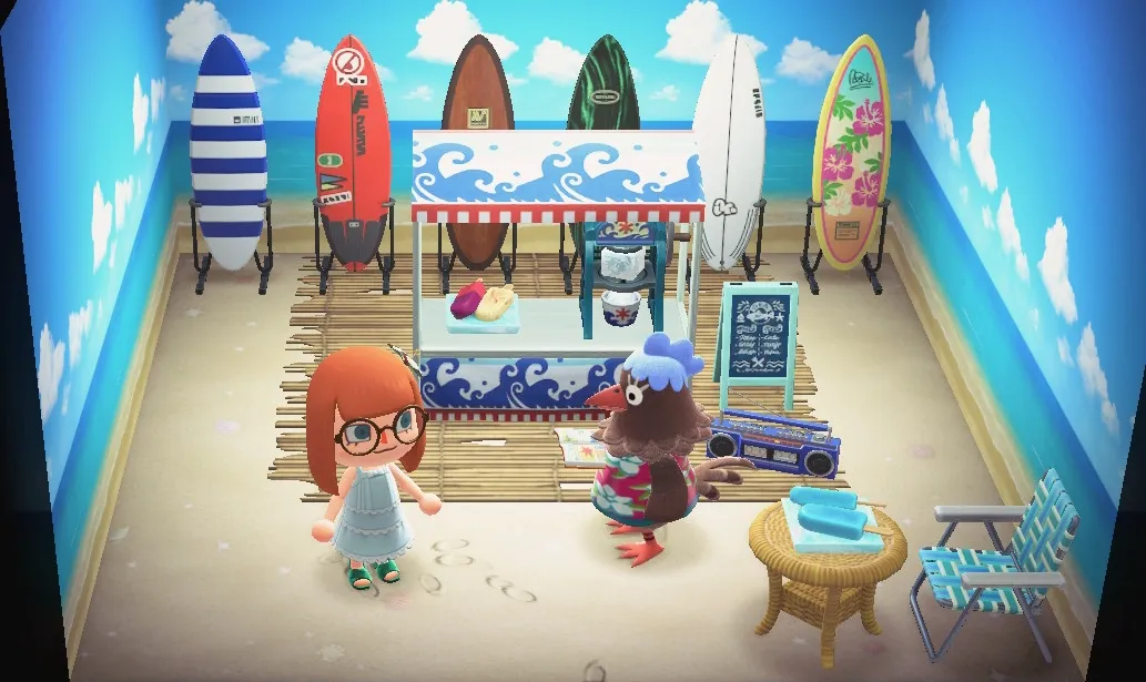 Plucky's house interior