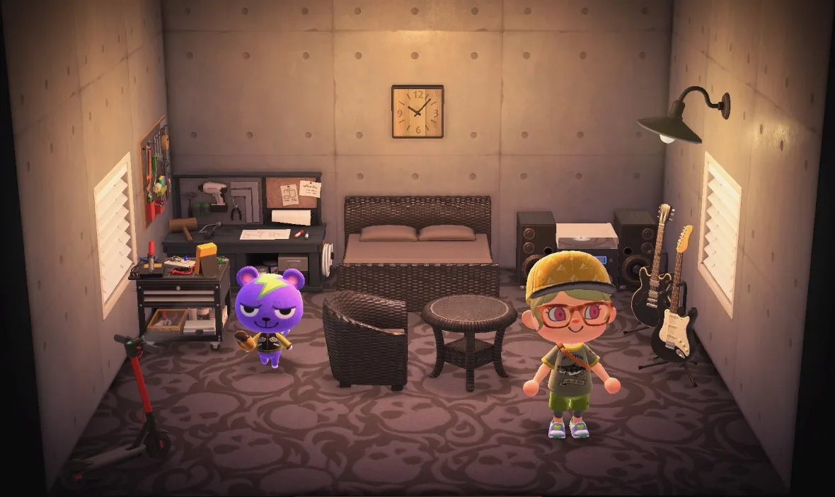 Static's house interior