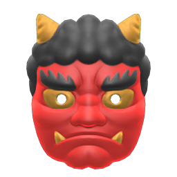 Horned-Ogre Mask
