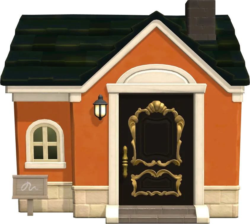 Olaf's house exterior