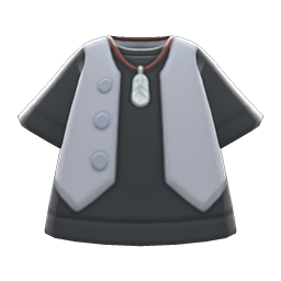 Gilet and Shirt