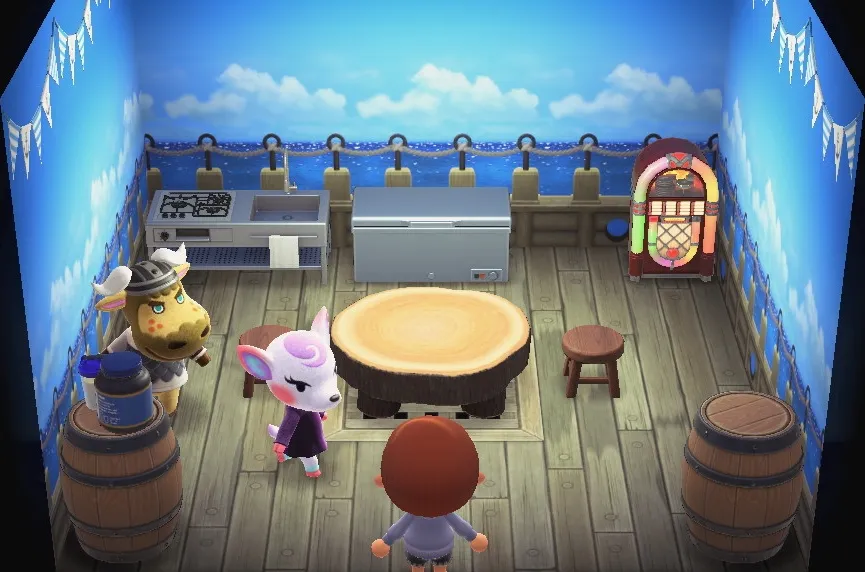 Vic's house interior