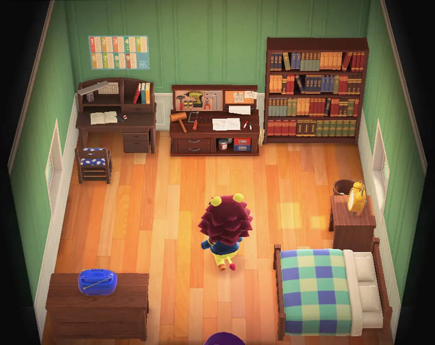 Mott's house interior