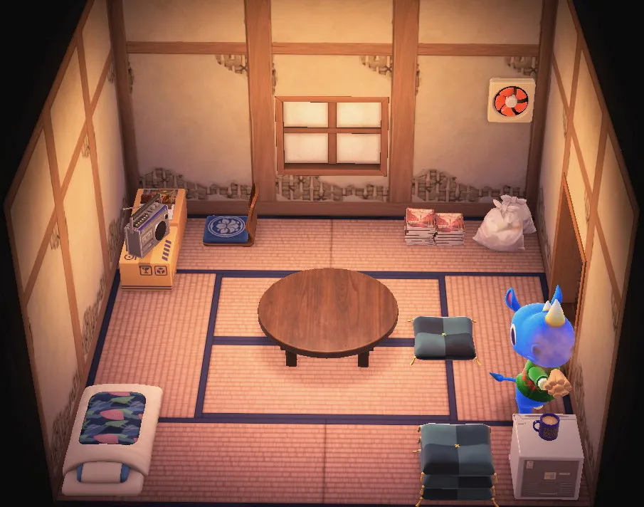 Hornsby's house interior