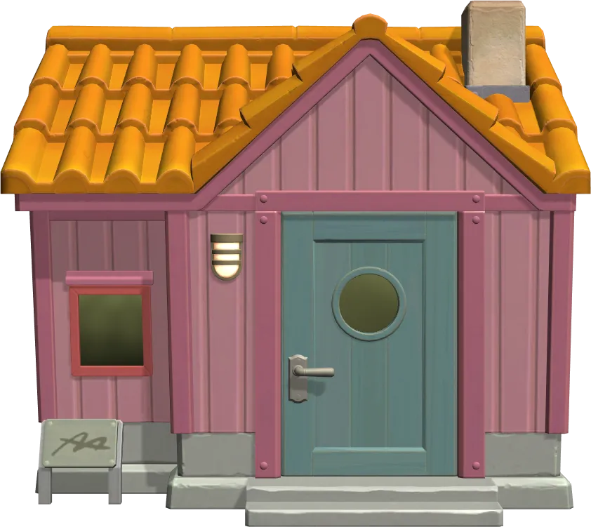 Fuchsia's house exterior