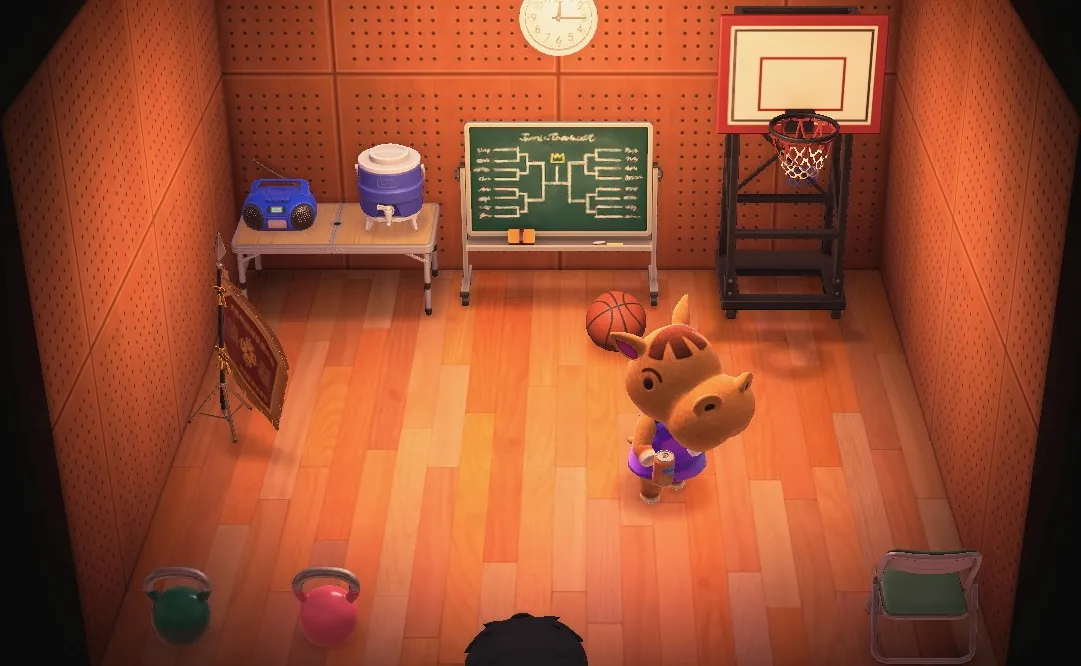 Bubbles's house interior