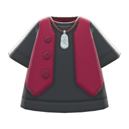 Gilet and Shirt