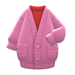 Long Chenille Cardigan