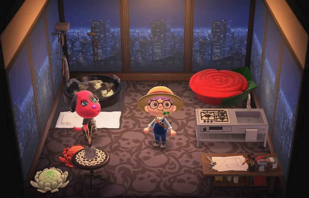 Cherry's house interior