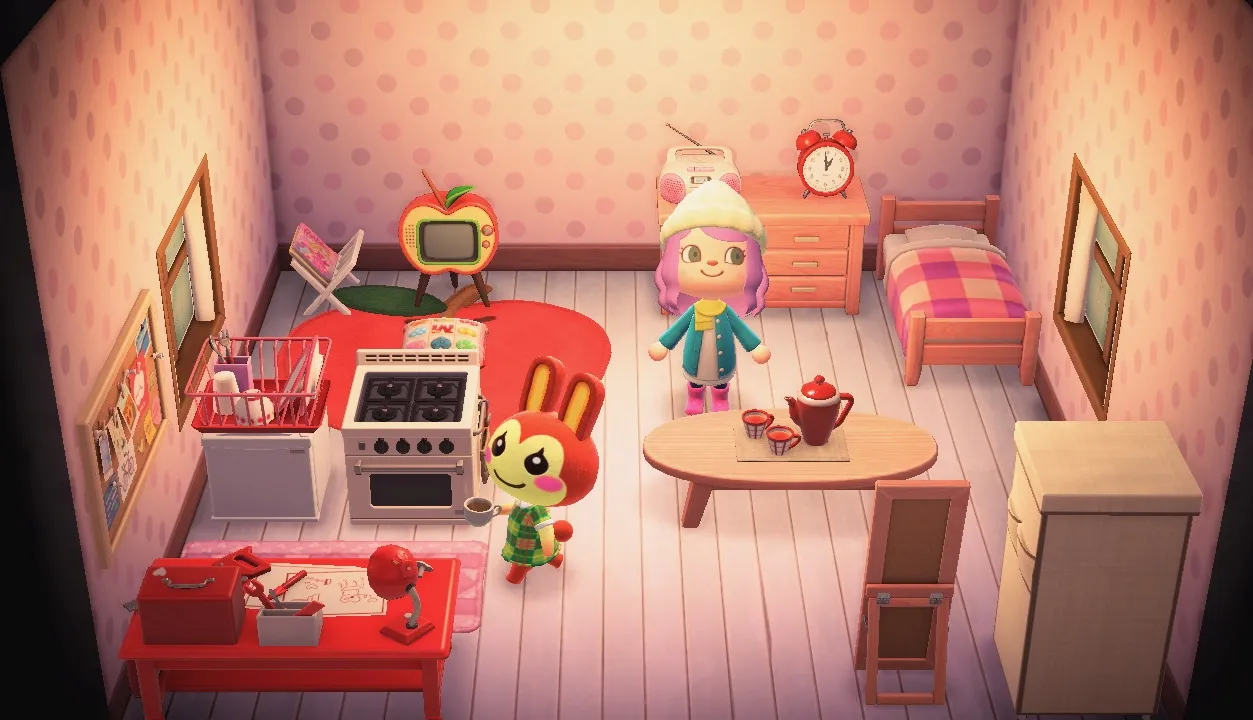 Bunnie's house interior