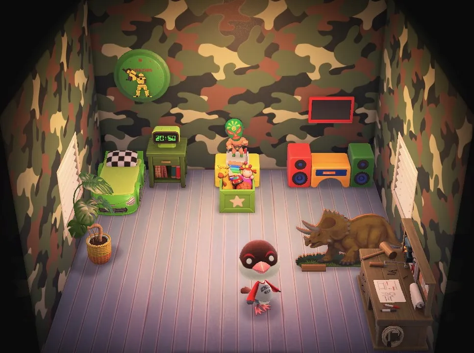 Peck's house interior